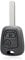 Kelay Peugeot Key Fob Case Replacement For Peugeot 107 207 306 307 406 407 Citroen C1 C2 C3 Remote Car Key Cover, Citroen C1 Key Fob, Peugeot 107 Key Fob,2 Buttons