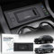 Singkin Kabelloses Auto Ladegerät für Mercedes-Benz GLE/GLS/GL/ML 2012-2019, OEM-Passform mit 27W USB-A & Type-C Wireless Schnellladendes Handy-Ladegerät für Mercedes-Benz W166 X166 C292 Zubehör