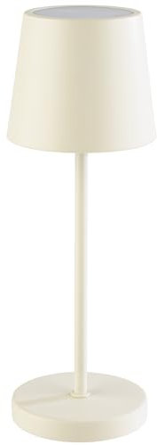 APS 17025 MERLE MINI Kabellose USB-C Tischleuchte, Fartemperatur und Helligkeit einstellbar, spritzwasssergeschützt IP 54, inkl. Dockinstation und Fernbedienung