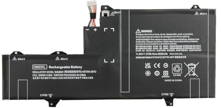 Shentec OM03XL Battery for HP EliteBook x360 1030 G2 Series 863167-1B1 863176-171 863280-855 HSTNN-I04C HSTNN-IB70 HSTNN-IB7O 1GY29PA 1GY30PA 1GY31PA 11.55 V 57Wh