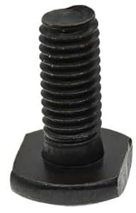 Schrauben, M6 M8 M10 Kohlenstoffstahl T-förmige Stanzfräsmaschine Schraube Gewindestange Klemmkappenschraube for T-Nut T-Kopfschrauben(M10 45mm(10pcs))