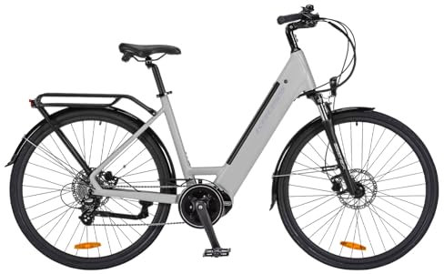 Varstrom 28 Zoll E-Bike für Erwachsene Ba-fang M200 Mittelmotor (250W 65Nm), 43,2V 449,24Wh Akku und LCD-Display 90 km Reichweite, 8-Gang Getriebe Elektrofahrrad Pedelec Citybike für Herren Damen