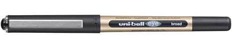 uni-ball Eye broad UB-150/10E Tintenroller, Flüssigtinte, breite Spitze, 1 mm, Schwarz