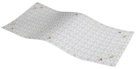 Pantalla Película Led Transparente Retroiluminación Led 245 * 500mm 20W 6000K 200Light Beads para Techo de Película Suave Caja de Luz Acrílica Señalización-4pcs