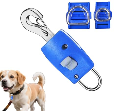 CGACCSD Hundeleinen-Clip, magnetischer Schnellverschluss für Hundeleine –