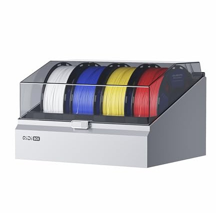 QIDI BOX Mehrfarbiges Automatisches Filamentsystem für PLUS4, Mit Feuchtigkeitsgeschütztem Filament-Aufbewahrungsfach, Unterstützt den Parallelbetrieb von Vier Geräten für 16-Farb-Druck