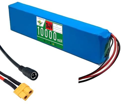 WILLQ Batterie au Lithium 36 V 10 Ah (10 000 mAh) pour Trottinette électrique