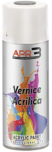 APR3 - S4007030 Vernis peinture Acrylique Multi-Usage, Couleur Gris Pierre RAL 7030, Aérosol En Fer-Blanc Recyclable de 400 ml