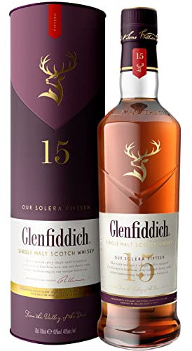 Glenfiddich Whisky Ecosse Speyside Single Malt 15 ans 40% vol. - La bouteille de 70cl