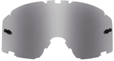 O'NEAL | Motocross-Brillen-Ersatzteile | Motorrad Enduro | Linse für maximale Lichtdurchlässigkeit, 100% UV Schutz, garantiert beschlagfreie Sicht | B-30 Goggle Spare Lens | Grau | One Size