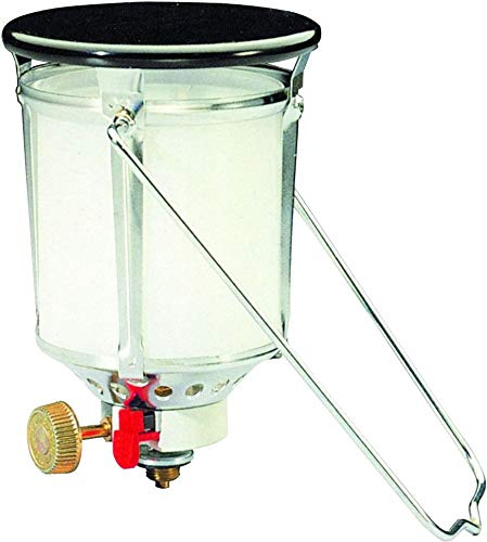 PAC INTERNATIONAL 500HK Starklicht Gaslampe FAVORITA PIEZO - für GAZ-Gasflaschen R901 R904 oder R907 - Aufsatz Campinglaterne