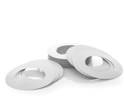 Vivezen - Lot de 100 collerettes de propreté pour pot de cire