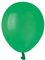 Busta 100 palloncini in lattice naturale Premium Quality A50 (Ø 13cm / 5), verde scuro