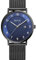 BERING Herren Uhr analog Solar mit Milanaise-Armband 15439-327