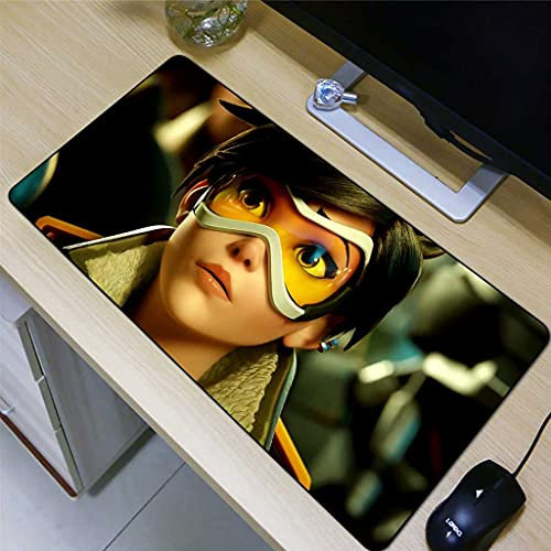 KJXNED - Tapis de Souris Gaming XXL 1000x500 mm Personnage De Game Boy Gamer Mouse Pad Surface Antiderapant Base en Caoutchouc Antidérapante pour Gamer PC et Ordinateur Portable