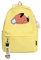 jiminhope Chainsaw Man Backpack Anime Pochita Print Small Pendant Zipper Travel Backpack Cute Cartoon Student Bag for Boys Girls
