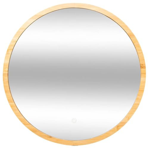 Five JJA Miroir Mural LED Bambou Rond DIAMETRE 57CM