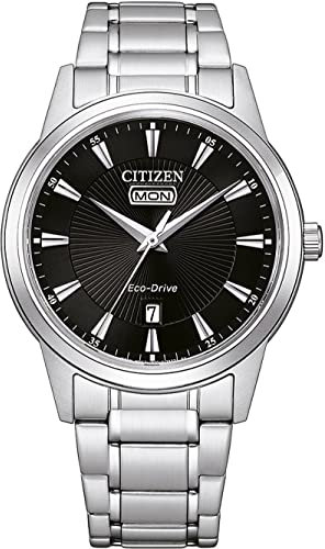 Citizen Orologio Analogo Solare Uomo con Cinturino in Acciaio Inossidabile AW0100-86EE