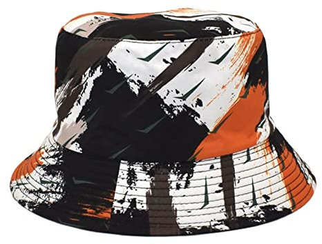Fulidngzg Fischermütze Herren Damen Outdoor Vintage Sommer Strand Sonnenhut Modern Sonnenschutz Atmungsaktiv Faltbare Elegant Bucket Hat Eimerhut Unisex Große Größe Lässiger Anglerhut