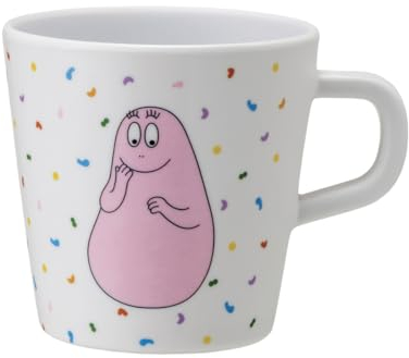 PETIT MUG - BARBAPAPA - MELAMINE - 180ML - 7,5 x 10 x 8 - ROSE -
