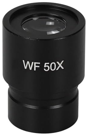 AMNOUR Microscope Eyepiece WF 30X 50X Biological Microscope Lens Wide Angle Lens Interface 23.2mm Microscope Accessories (Color : 50X), JTSF9648