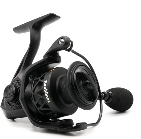 RYOBI RANMI TC Spinnrollen, ultraleicht, Metall, 5,2:1, Übersetzung 5 + 1BB, Salzwasser- oder Süßwasser-Angelrollen (4000)