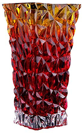 asdchZen Moderne Vase, Einfacher Tisch, Couchtisch, Heimdekoration, Buntes Glas, Hydrokultur (S)