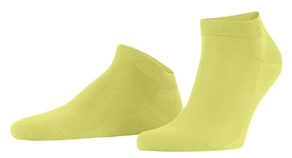 FALKE Herren Sneakersocken ClimaWool M Sn Wolle Lyocell kurz einfarbig 1 Paar, Gelb Ananas 1323, 41-42