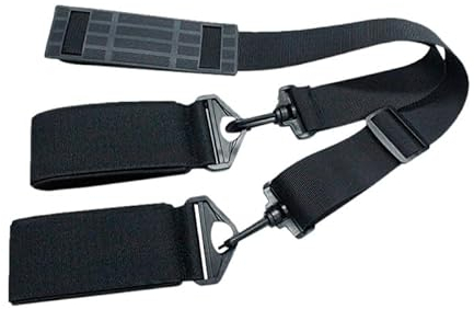 Ski Tragegurt,Ski Tragegurt und Stöcke Tragegurt,Verstellbarer ski Carrier Strap,Klettverschluss Zubehör,für den bequemen Transport von Skiausrüstung,für Skiträger Stöcke Stiefel