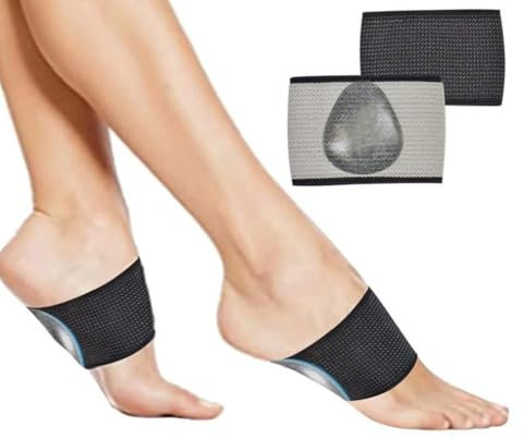 KGDUYC Maintien du pied Bandage de voûte plantaire pour fasciite plantaire, soutien de voûte plantaire réglable pour femmes et hommes, bandage de pied plat pour pieds plats