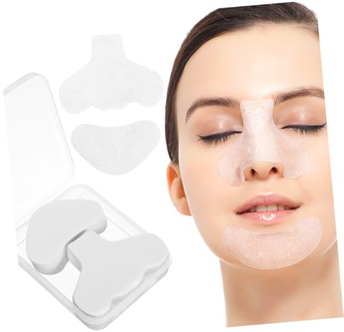 FRCOLOR 200stücke Nasenpflaster Aus Baumwolle Nasenreinigungspflaster Porenstreifen Für Nase Nasenporenpflaster Wattepads Nasenpad Kinnpflaster Gegen Mitesser Hautpflegestreifen Zone Nasen