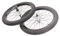 KHE BMX Laufradsatz 36 Loch inkl. Reifen KHE MAC2 20 Zoll 14mm / 10mm S/B