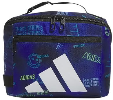 adidas Affiliate Lunchtasche (6 l), isolierte Lebensmittelbehälter, Tragetasche für Kinder/Erwachsene, Adi Haze Collegiate, Marineblau/Schwarz/Weiß, Einheitsgröße