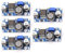 Hailege 5pcs 3A DC-DC Step Down Buck Power Modul Leistungsregler Leistungsumwandlungsmodul 24V auf 12V 5V 3V Einstellbar
