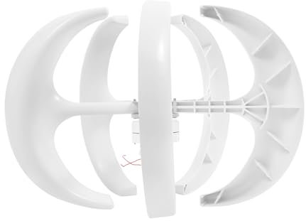 Generatore Di Eoliche 600W Generatore Verticale Generatore Generatore Di Generatore Di Turbina Di Potenza Eolica Lanterna Portatile,Per La Casa, L'energia eolica E Solare