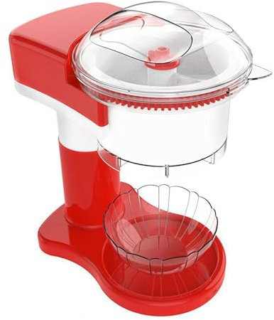 Picadora de hielo eléctrica, máquina para granizados con cuchillas de acero inoxidable extraíbles y lavables, picadora de hielo eléctrica para hielo, granito, bolas de nieve y cócteles