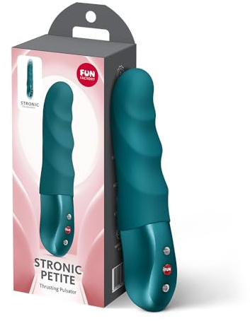 Fun Factory Stronic Petite | Stoßender G-Punkt-Vibrator für Einsteiger | Pulsator | 8 Stoßprogramme | Kompakt & hands-free | Wasserdicht & USB-C | Sex Toys | Wiederaufladbar | G-Punkt Stimulation