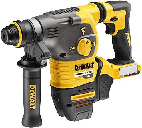 DeWALT Martillo combinado DCH323NT-XJ SDS-plus, 54 V, base de 54 V, color negro/amarillo, 43 x 31,5 x 30 cm