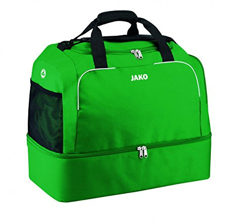 JAKO Sporttasche Classico - mit Schuhfach, Größe:Junior, Farbe:sportgrün