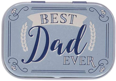 Nostalgic-Art Best Dad Ever | Pillen-Dose | Bonbon-Box | Metall | mit Pfefferminz-Dragees 81377