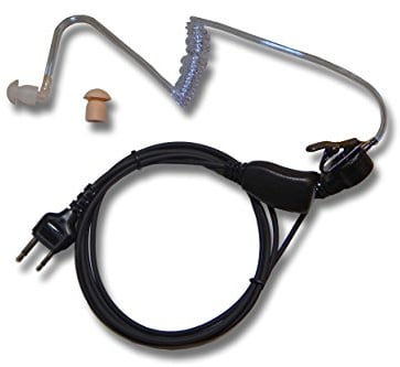 vhbw Headset kompatibel mit Motorola GP760, GP580 ATEX, GP680 ATEX, GP680, HT1250, HT1550, GP640, GP650, HT1250LS Funkgerät