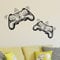 Joystick Playstation Gamepad Kinderzimmer Wandaufkleber Wandbild Vinyl Aufkleber Kindergarten Kinder Gamers Kunst Teenager Video Spiel Wandbild