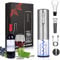Anpro Electric Wine Opener, Rechargeable Corkscrew with USB Charging line，Pourer, Foil Cutter, Vacuum Pumping Stopper