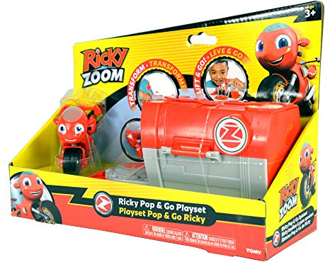 Bizak Ricky Zoom 30690030 Lanceur de Garage Modèles Assortis