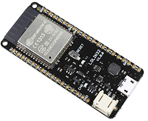 Microcontroller Board LOLIN32 mit ESP32 240MHz Dual-Core, WLAN, Bluetooth/BLE, 4MB Flash, Ladeschaltung, Arduino IDE kompatibel