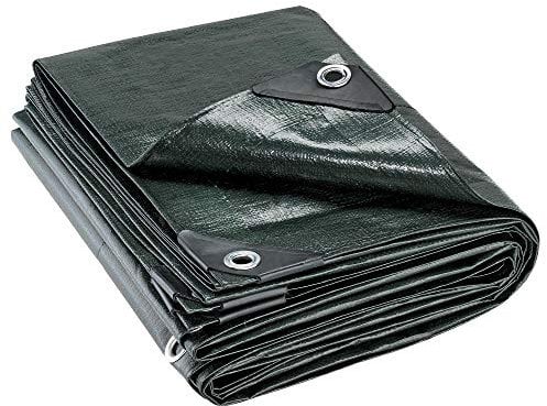 CelinaSun Lona de Tela 3x5 m Lona Verde 280 g/m² Lona de jardín Cubierta de Muebles de jardín Lona de Remolque con Ojales