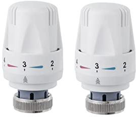Qiumi TRV Heizkörperthermostatkopf M30×1,5 Ersatzkopf
