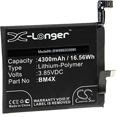 vhbw Batería Recargable Compatible con Xiaomi M2011K2C, M2011K2G, Mi 11 5G, Mi 11T móvil, Smartphone (4300 mAh, 3,85 V, polímero de Litio)