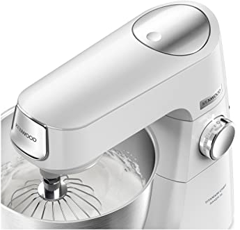 Kenwood Chef Baker PopTop Cover KAT65.000WH, compatible con Titanium Chef Baker XL 5 & 7L o Titanium Chef Baker 3.5L & 5L, accesorio para robot de cocina, plástico, color blanco flor de saúco
