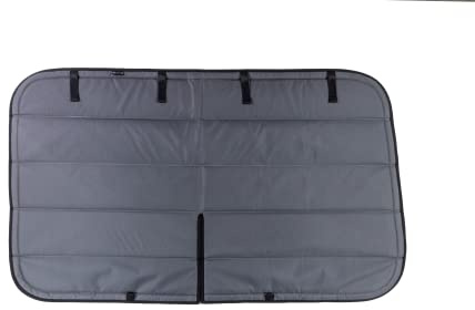 VanEssential Isolierte, verdunkelnde Crew-Fensterabdeckung, entworfen für Ford Transit Van ab Baujahr 2015, ohne Kunststoffverkleidung – Anthrazit